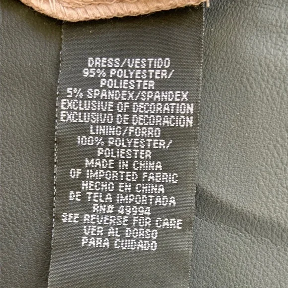 R&M Richards Taupe Formal Dress - Picture 4 of 6